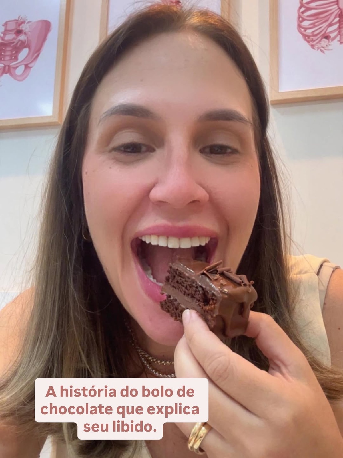 Post do Instagram: a história do bolo de chocolate que explica seu libido